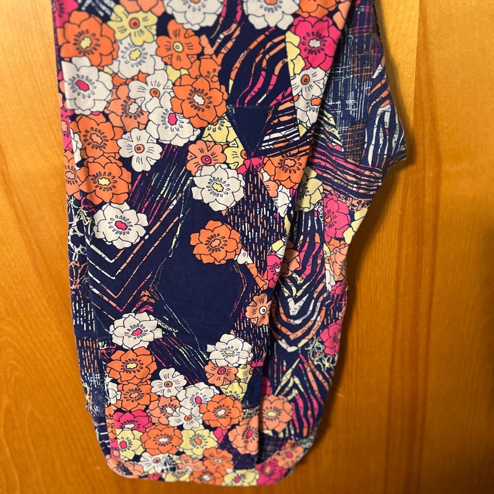 Floral Patterned Scarf